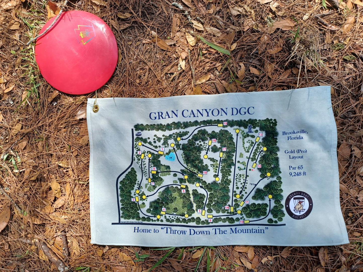 Gran Canyon Disc Golf Towel ***FREE SHIPPING***