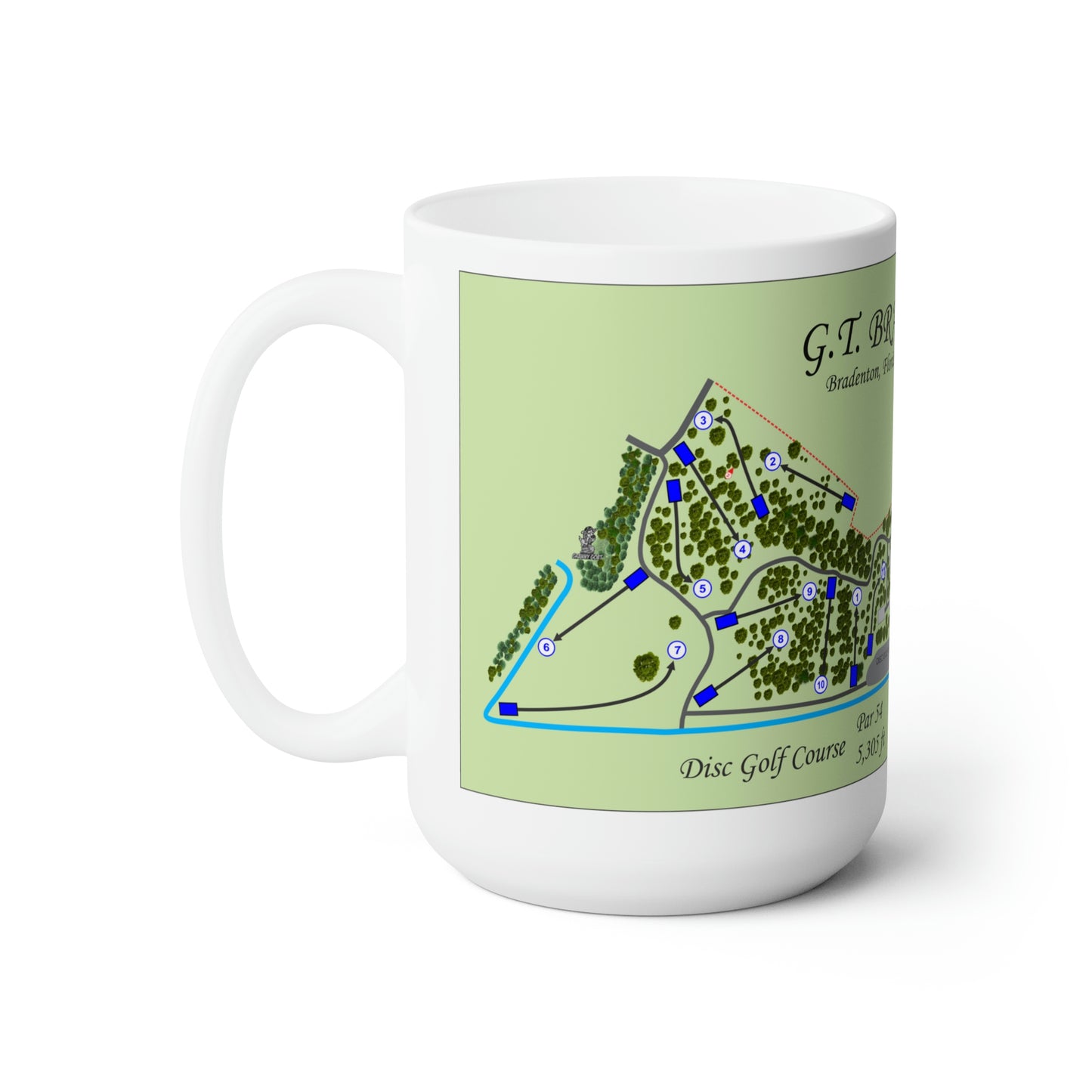 G.T. Bray Ceramic Mug 15oz