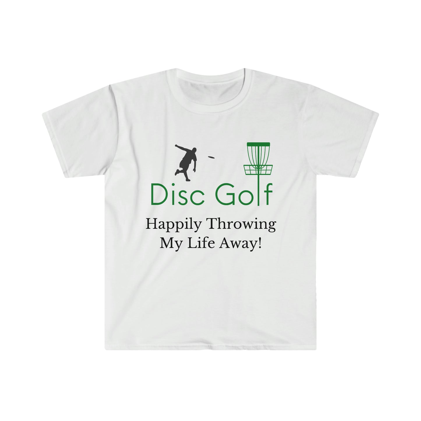 "Happily Throwing" Unisex Softstyle T-Shirt