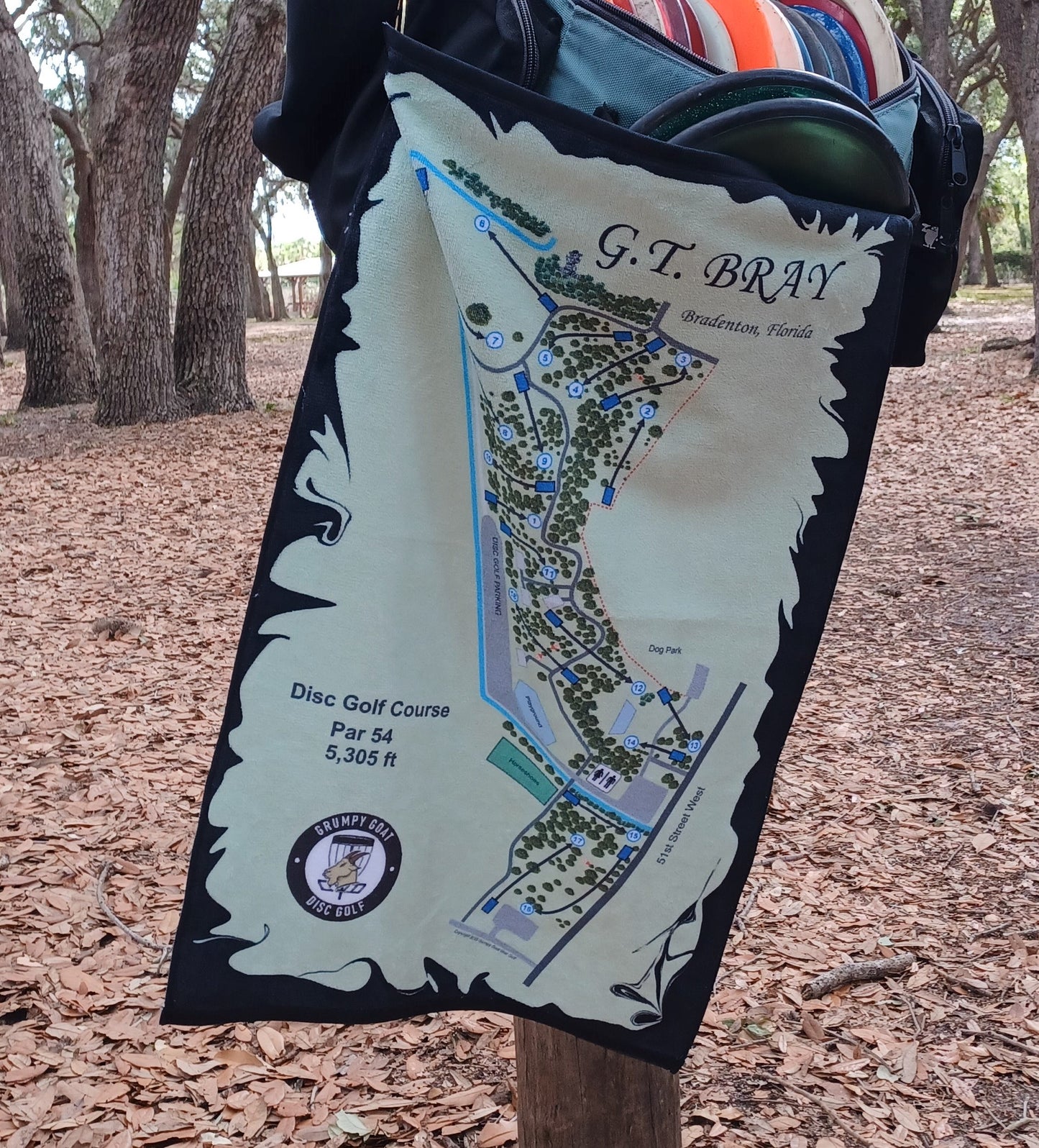 GT Bray Plush Disc Golf Towel ***FREE SHIPPING***