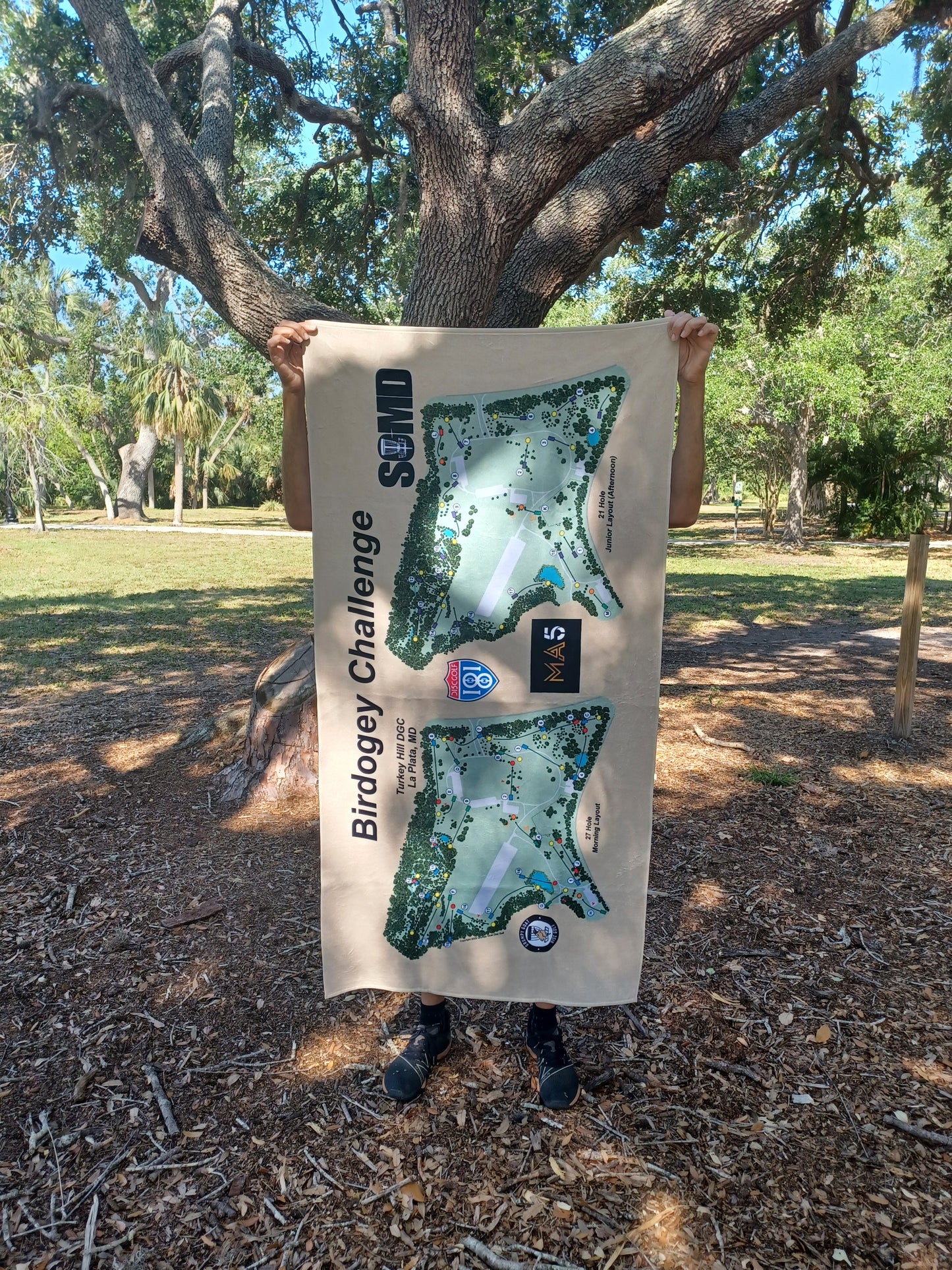 Birdogey Challenge Beach Towel