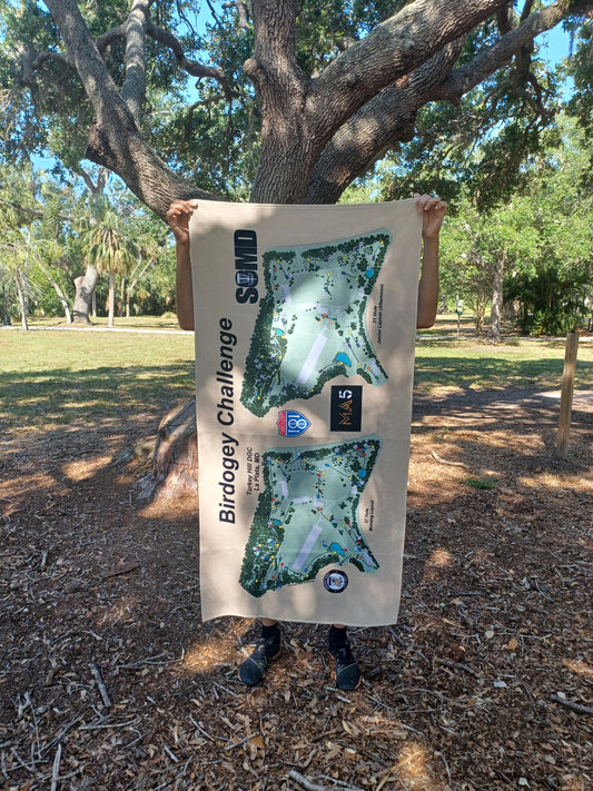Birdogey Challenge Beach Towel