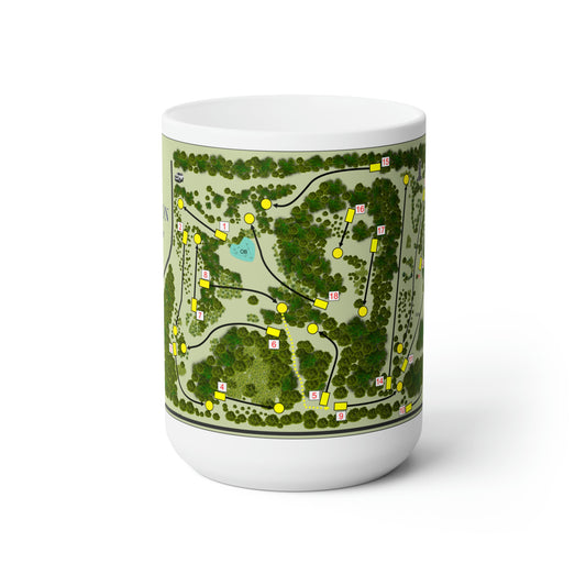 Gran Canyon Disc Golf Course Ceramic Mug 15oz